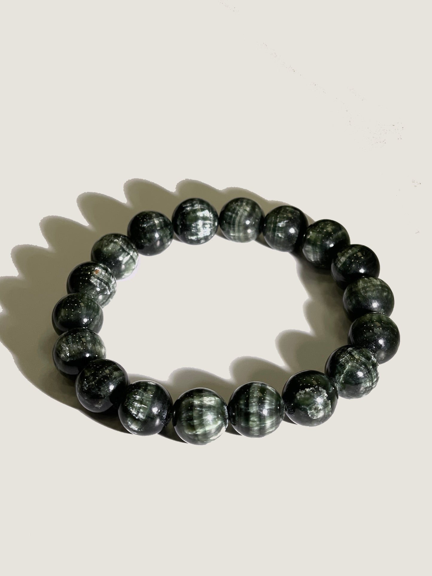 Wood Element：Green Dragon Crystal Bracelet